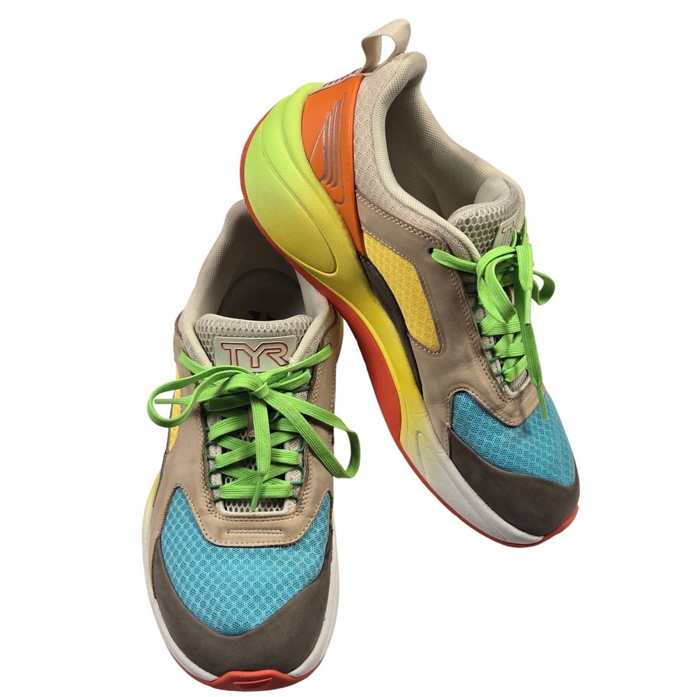 TYR L-1 Lifter Training‎ Shoes Mens 11 W 12.5 Multicolor Weightlifting Sneakers